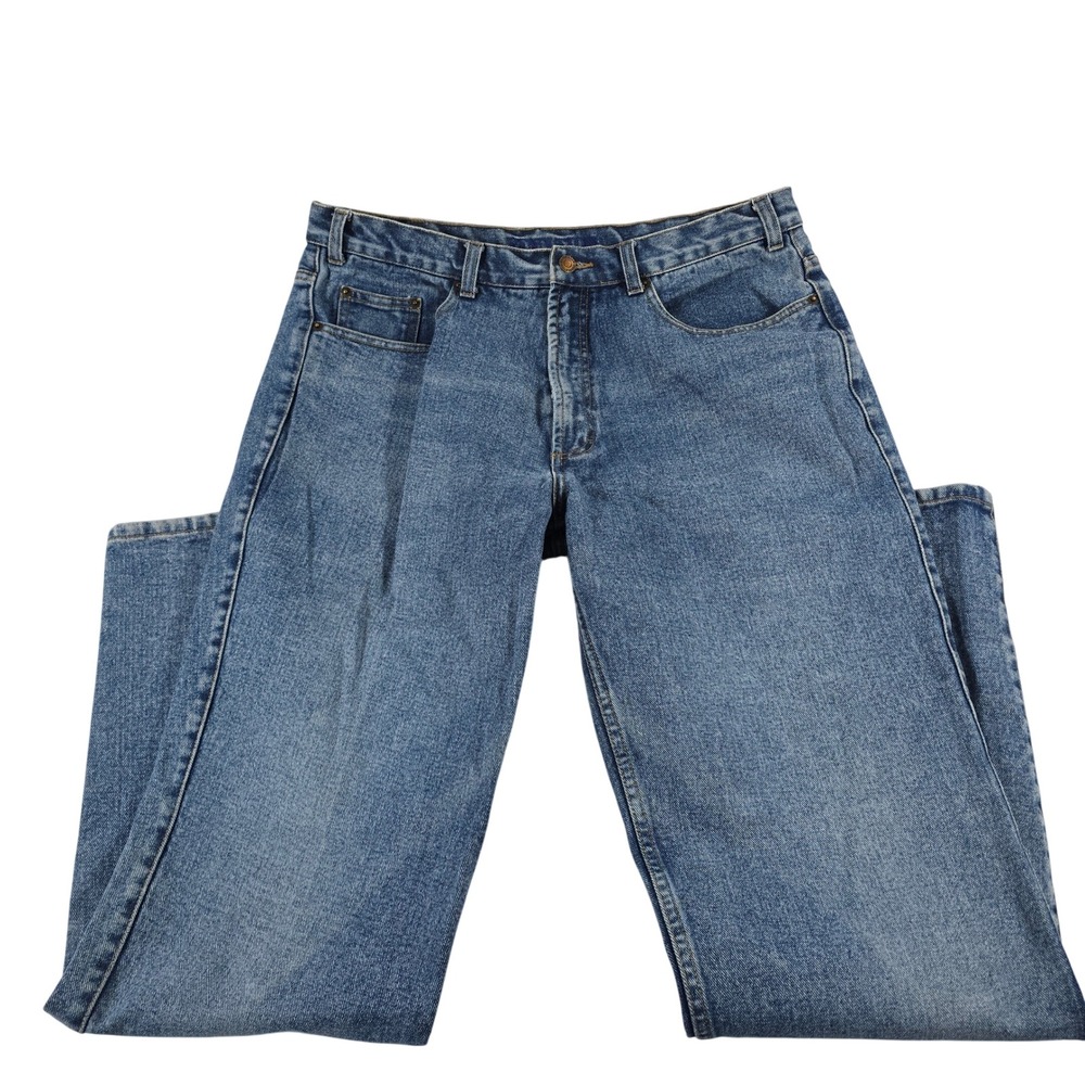 Pendleton Mens Straight Leg Denim Jeans‎ Medium Wash Blue 36x31 AL269-3035